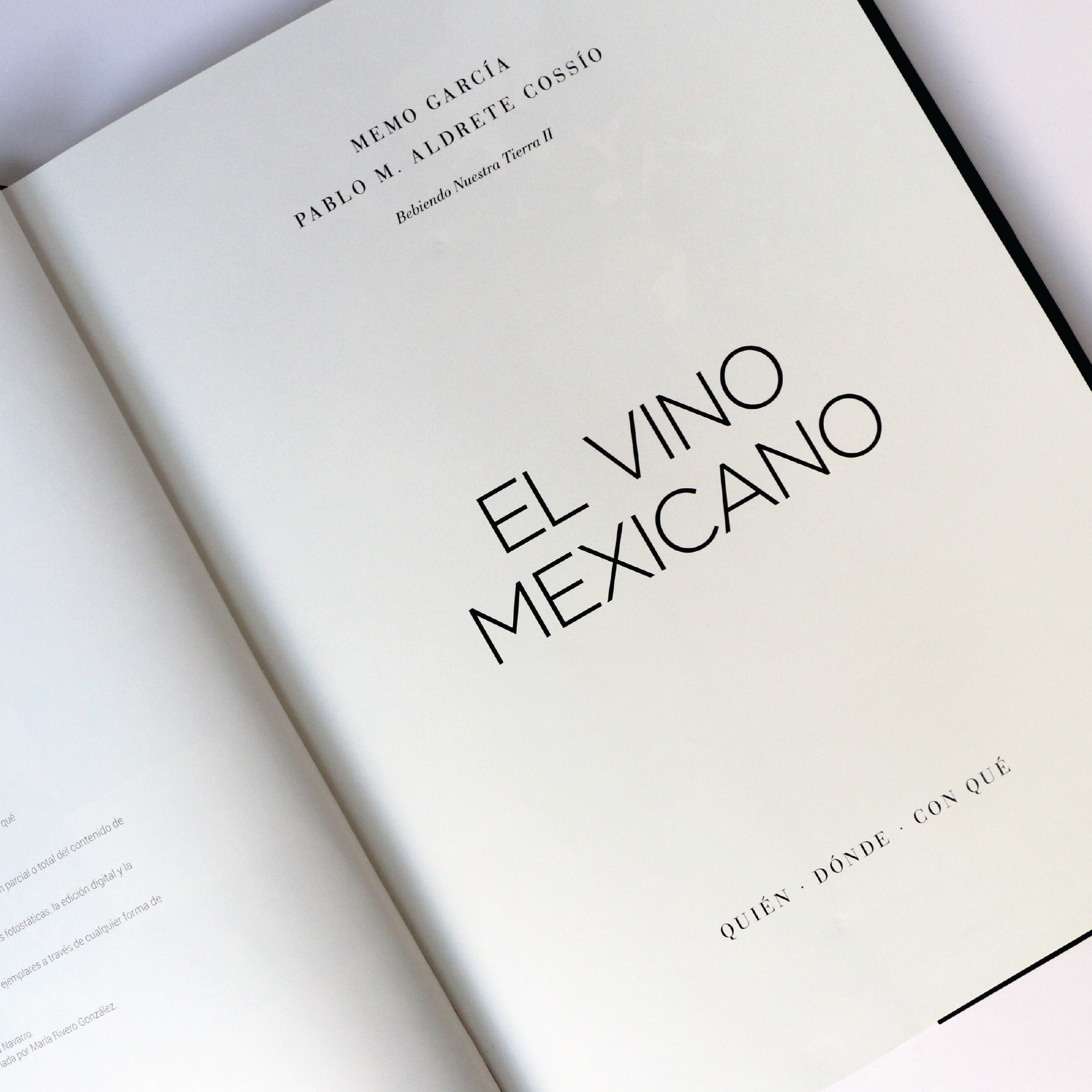 Libro El Vino Mexicano | Coffee Table Book – TEPOCATE