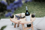 Load image into Gallery viewer, mesa de madera de picnic para vino Tepocate
